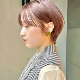 ショート カラー ✨👑お洒落ショート ❣️村上せいな✨のヘアスタイル