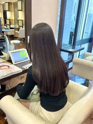 ロング レイヤー/透明感 カラー🩶ikoiのヘアスタイル