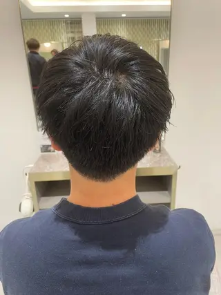 メンズ 松田記和 モデル募集中のヘアスタイル