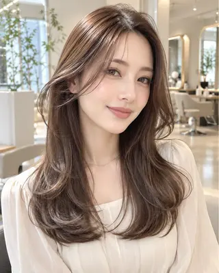 ロング カラー 西山竜一 /垢抜け大人髪のヘアスタイル