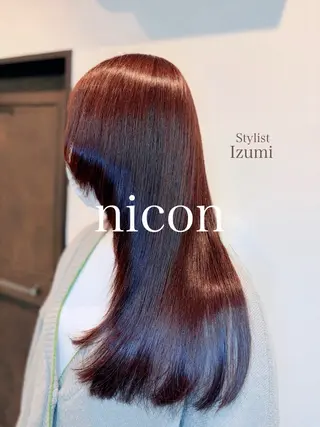 ロング 髪質改善 ヘッドスパ 衣純〜 IZUMI~のヘアスタイル