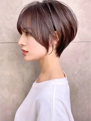 ショート 💐ショート/レイヤ ー💐荒砂のヘアスタイル