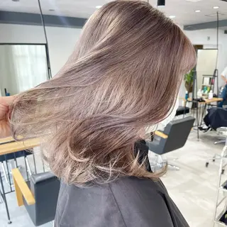 カラー ハイトーン/ケア ブリーチ💫トウマのヘアスタイル