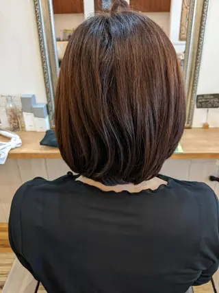 ミディアム 【泉中央】CLASS 中村のヘアスタイル