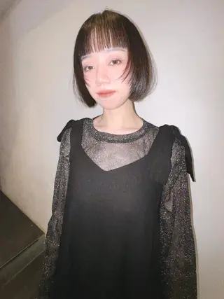 ショート スパイラルパーマ/デ ザインカット/アミのヘアスタイル