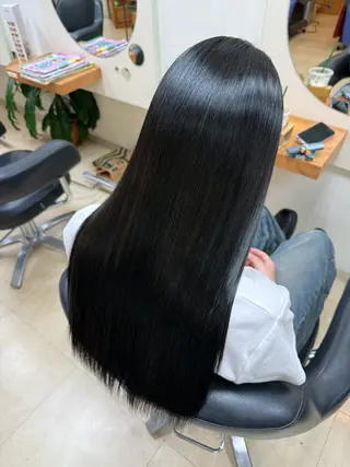 セミロング 坂田 椋のヘアスタイル