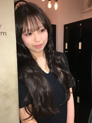 カラー 🪺透明感カラー/ ブリーチ/カエデ🪺のヘアスタイル