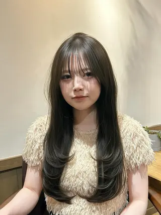 ロング カラー ヘアアレンジ 🫧レイヤー／透明感 🫧Ryuseiのヘアスタイル