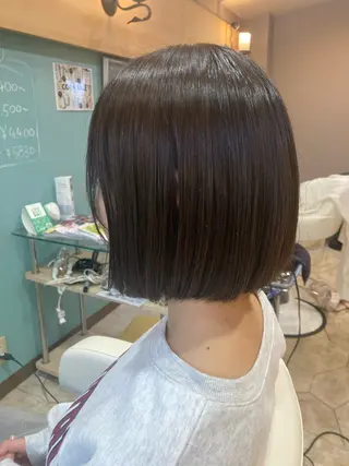 ショート カラー 谷川 穂のヘアスタイル