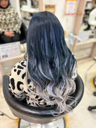 カラー ヘアアレンジ 艶カラー🫧/シール エクステRYOKAのヘアスタイル