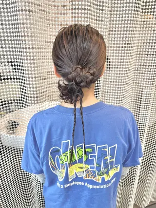 ロング rinrin 天文館のヘアスタイル