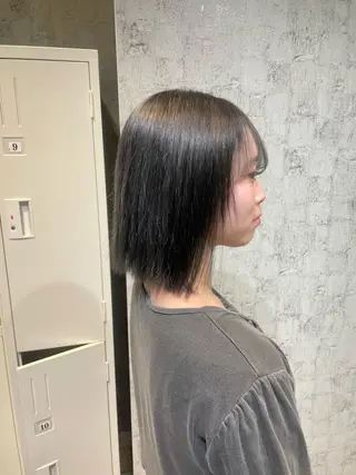 ショート 赤み消し艶カラー🍀 DAIGOのヘアスタイル