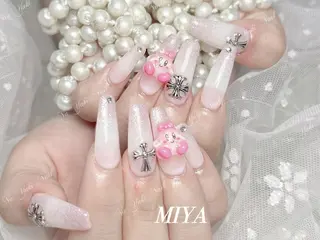 ネイル 🎀 moo~ 🎀のネイルデザイン