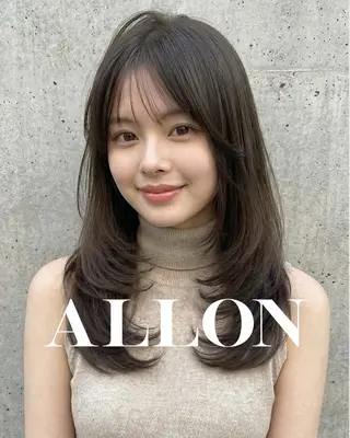 セミロング 吉田 修登のヘアスタイル