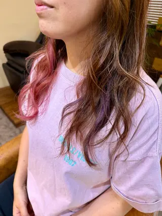 セミロング 桑名 淳のヘアスタイル