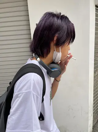 カラー ハナ💎中韓/艶髪 ハイトーン/エクステのヘアスタイル