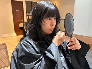 ロング カラー ヘアアレンジ 💟Opus // Mizuki🐕のヘアスタイル
