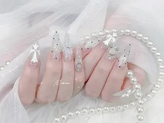 ネイル MoMoA Nail ネイル長さ出し専門店のネイルデザイン