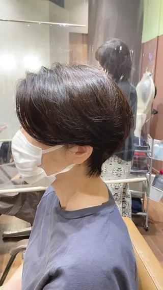 ショート 🍀小顔ショート🍀 有賀祐貴のヘアスタイル