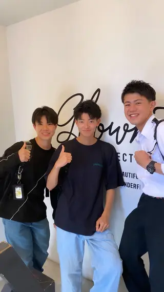 ショート glowm店長 加藤翔太のヘアスタイル