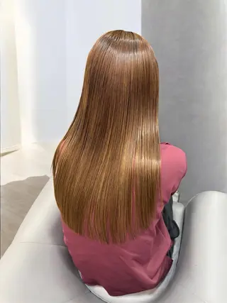 ロング 松岡 結颯のヘアスタイル