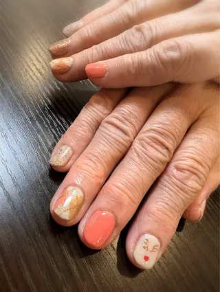 ネイル 渡辺 あけみのネイルデザイン
