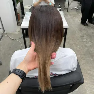 セミロング カラー 🧡艶髪/エクステ 🫧🧡YUKI❄️のヘアスタイル