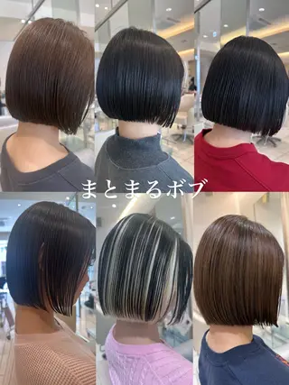 ショート 松下仁美 /ボブ顔周りレイヤーのヘアスタイル
