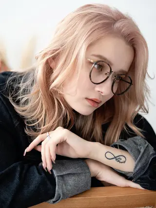 カラー ❄️透明感カラー🧊 谷本悠姫のヘアスタイル