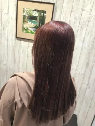 ロング カラー 🦋店長🦋 ほんさわ みずきのヘアスタイル