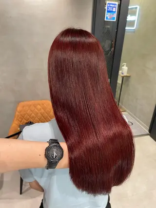 ロング カラー ♡iku♡カラー 髪質改善 アレンジのヘアスタイル