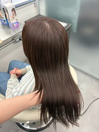 ロング 透明感カラー×顔周り mizuki🫧のヘアスタイル