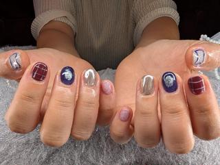 ネイル 中田 巴菜のネイルデザイン