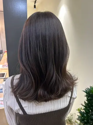 ロング カラー hubhair レイヤー/透明感のヘアスタイル