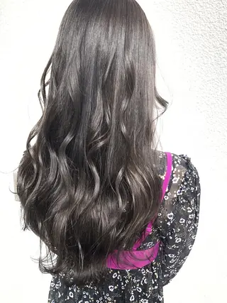 セミロング 夜23時まで予約🉑 reverieあきらのヘアスタイル
