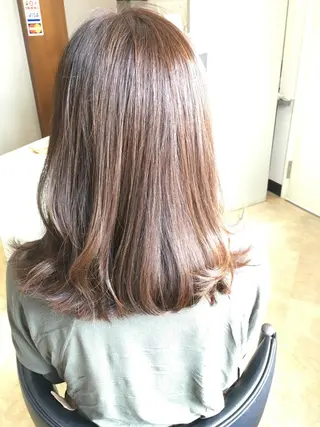 ロング カラー 鈴木 健太のヘアスタイル