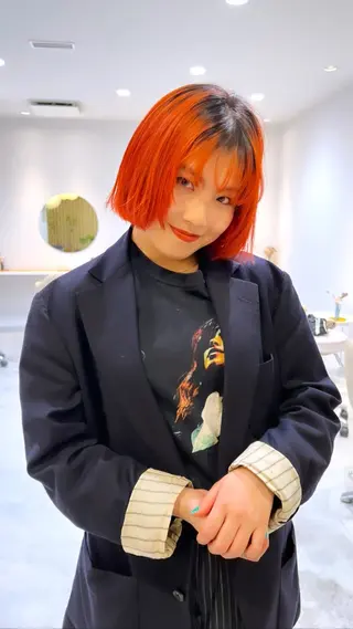 カラー 重松 丈博のヘアスタイル