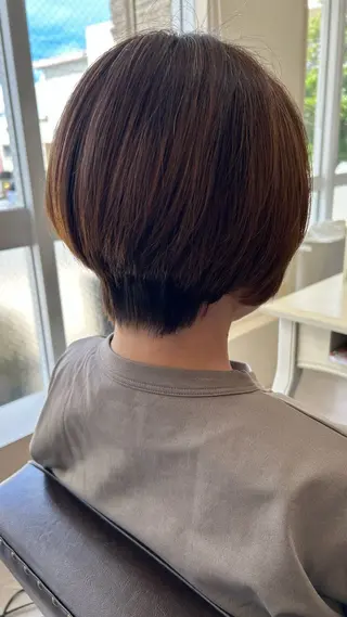 ショート TERUYA shionのヘアスタイル
