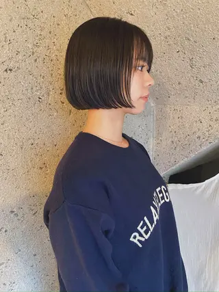 ショート 平尾薬院/IZAKI ボブ/ショート/前髪のヘアスタイル