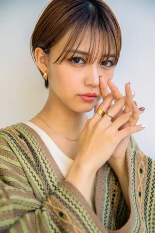 ショート カラー 酸性縮毛矯正 店長浅野太郎のヘアスタイル