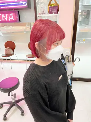 ミディアム 【韓国×ハイトーン】 🇰🇷SOGO🩶のヘアスタイル