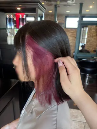ショート mana 💟ダブルカラー💟のヘアスタイル