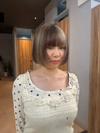 ショート 似合わせスタイル☁️ 堀内志茉🍀のヘアスタイル