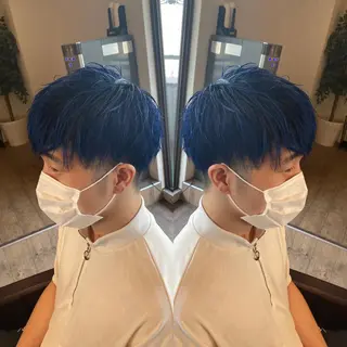 ショート カラー メンズ 美髪・艶髪特化美容師 RYOJIのヘアスタイル