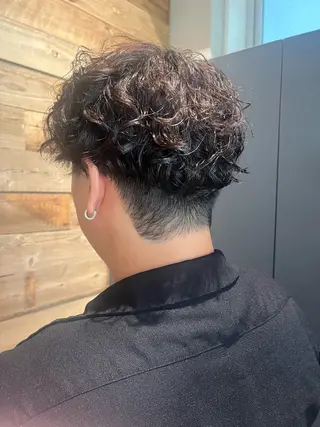メンズ 志賀 楓のヘアスタイル