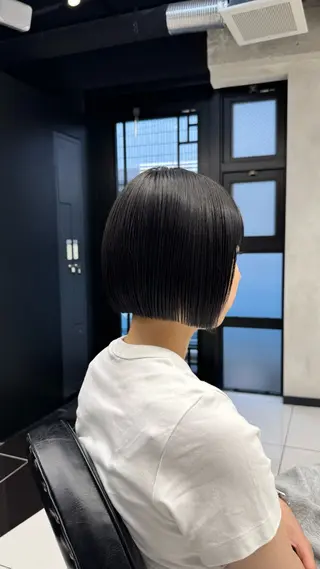 ミディアム 川田大輝 ナチュラルモードのヘアスタイル