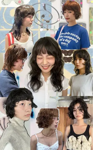パーマ 今福 彩海のヘアスタイル