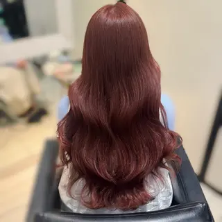 ロング カラー ブリーチなしカラー kana🐱のヘアスタイル