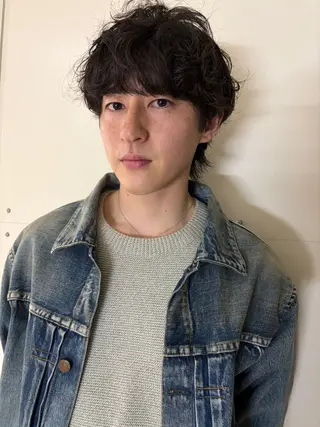ショート 千葉パーマ/レイヤー kusa‪🌱‬のヘアスタイル