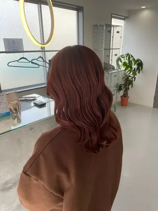 カラー scene あゆなのヘアスタイル